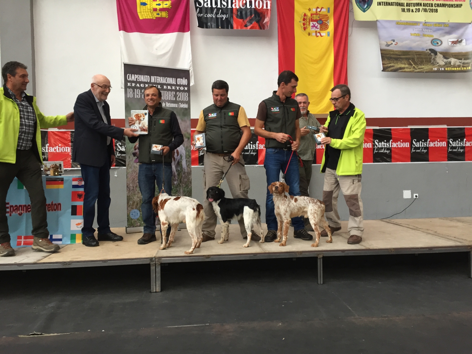 Campeões do Mundo de Caça Práctica por equipas e Individual - Toledo 2018